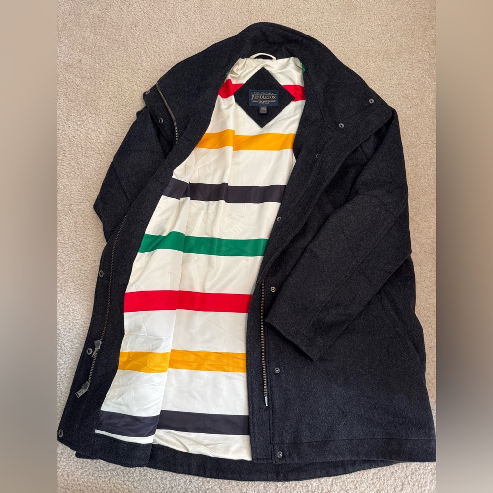PENDLETON Women's Wool Dress Coat Jacket XL